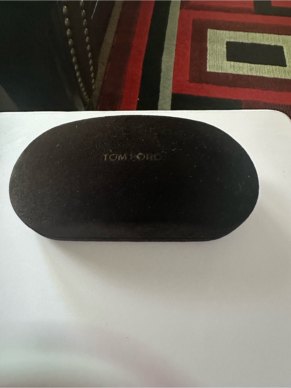 Tom Ford Black Velvet Sunglass Case